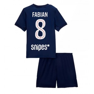 Fotbalové Dres Paris Saint-Germain Fabian Ruiz #8 Dětské Domácí Oblečení 2025-26 Krátký Rukáv (+ trenýrky)
